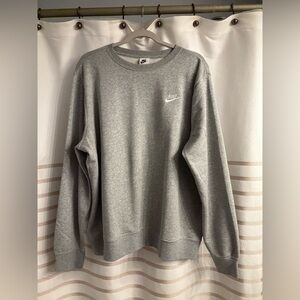 Nike Classic Gray Crewneck Sweatshirt
